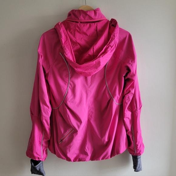 Lululemon Run Inspire Jacket Women's 8 Dual Zipper Water Resistance Hood - Picture 2 of 13
